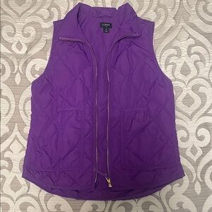 J. Crew Purple Vest Size XS